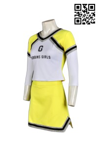 CH102 tailor made cheer Cheering squad dressing uniform supplier hk company hong kong  sideline cheer uniforms